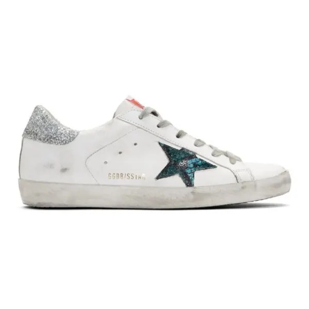 NWOT Golden Goose Snake Superstar Sneakers